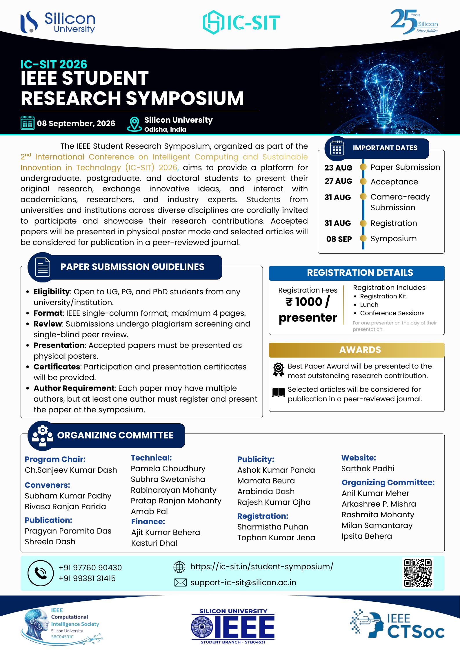 IEEE Student Research Symposium